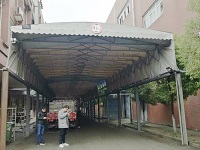 立柱電動(dòng)推拉篷